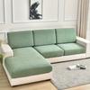 Large Leaf Jacquard Sofa Cover,  Cat Scratch Resistant, Stretchable,Durable Elastic Sofa Cover for Bedroom, Office, Living Room Home Decor