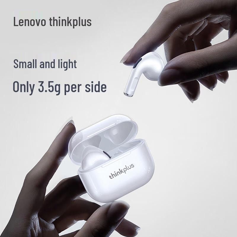 Lenovo LP40 White True Wireless Bluetooth Earbuds