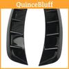 Side Glossy Black Car Fender Wing Emble Badge Bonnet Flares Arch Wheel Eyebrow Protector Mudguard Sticker Extension Arch Protector