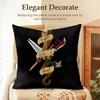 TV BBuffy the Vampire Slayer Cushion Cover Natural Linen Organic Fabric DoubleSided Printing Sofa Home Decor Gift Pillow Case