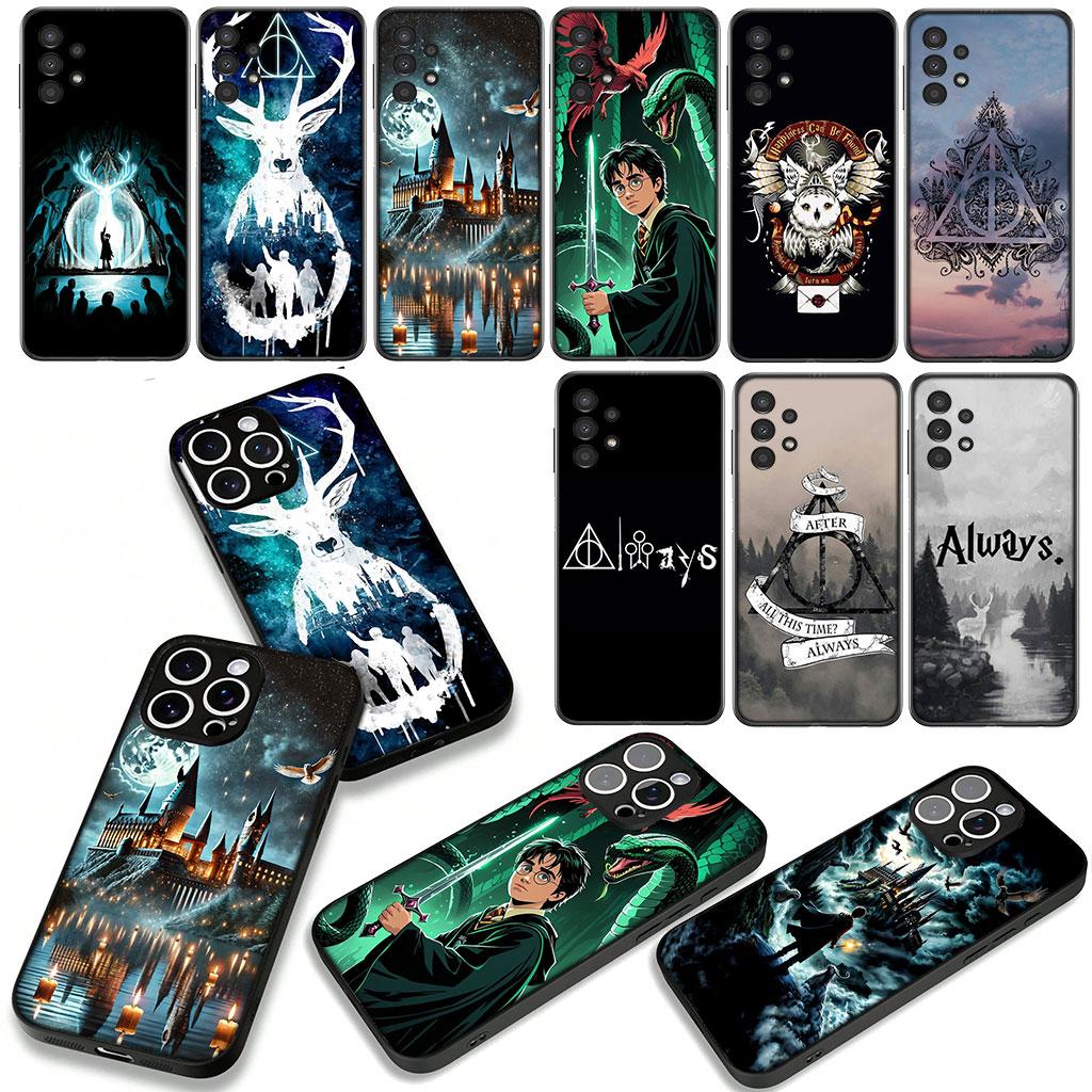 Poster Art Harries Wand Owl Potters Cover Phone Case for Xiaomi Redmi Note 14 12 13 ProPlus A4 A3 Pro Plus 12C 13C 14C 5G