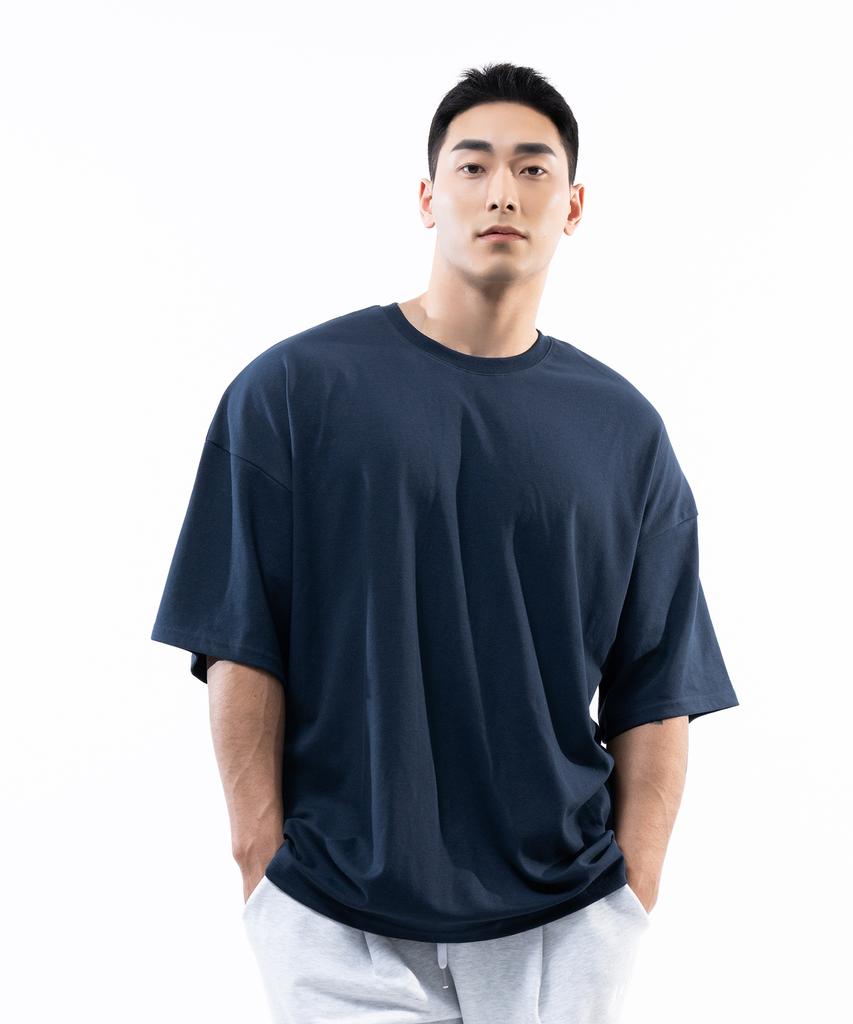 Pijikeolgameoncheu [2Pack] Cotton Mesh Giant Fit Short Sleeve [5 Colors]