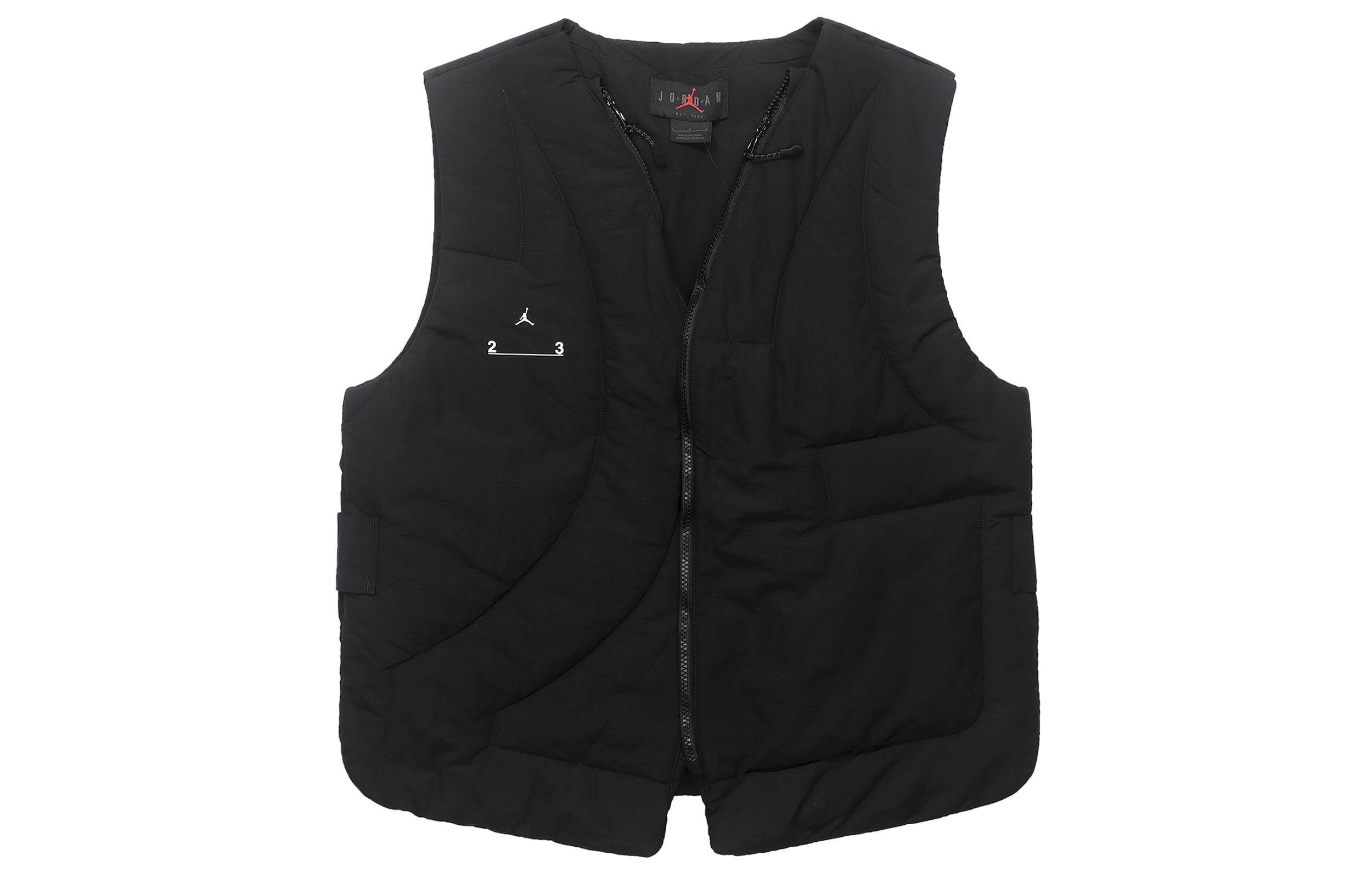 Jordan Air Jordan 23 Vests Men s Black V Neck Moderate Other DR1438-010 M