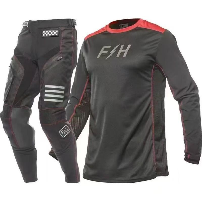 3-color Off-road Cycling Suit Mountain Outdoor Competitive Competition Absorbs Sweat Breathes Air