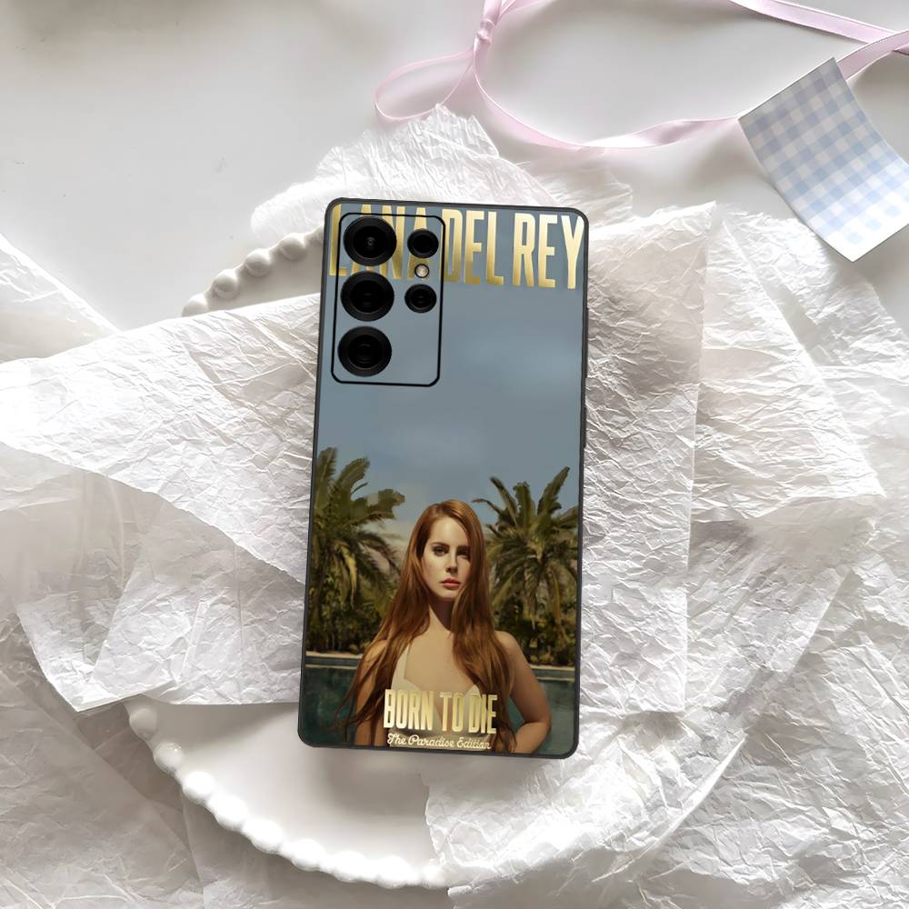 Singer Lana Del Rey Phone Case For Samsung S 24 fe 25 Ultra plus 20 lite 21 30 22 23 24 22 Ultra 5G Fundas