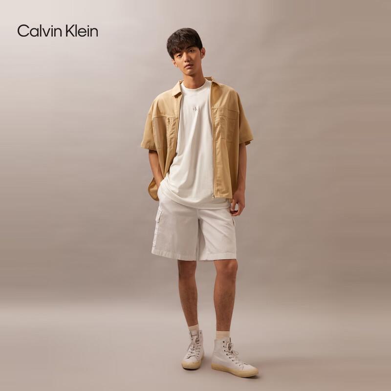 Calvin Klein Jeans Unisex Logo Cotton Short Sleeve T-Shirt