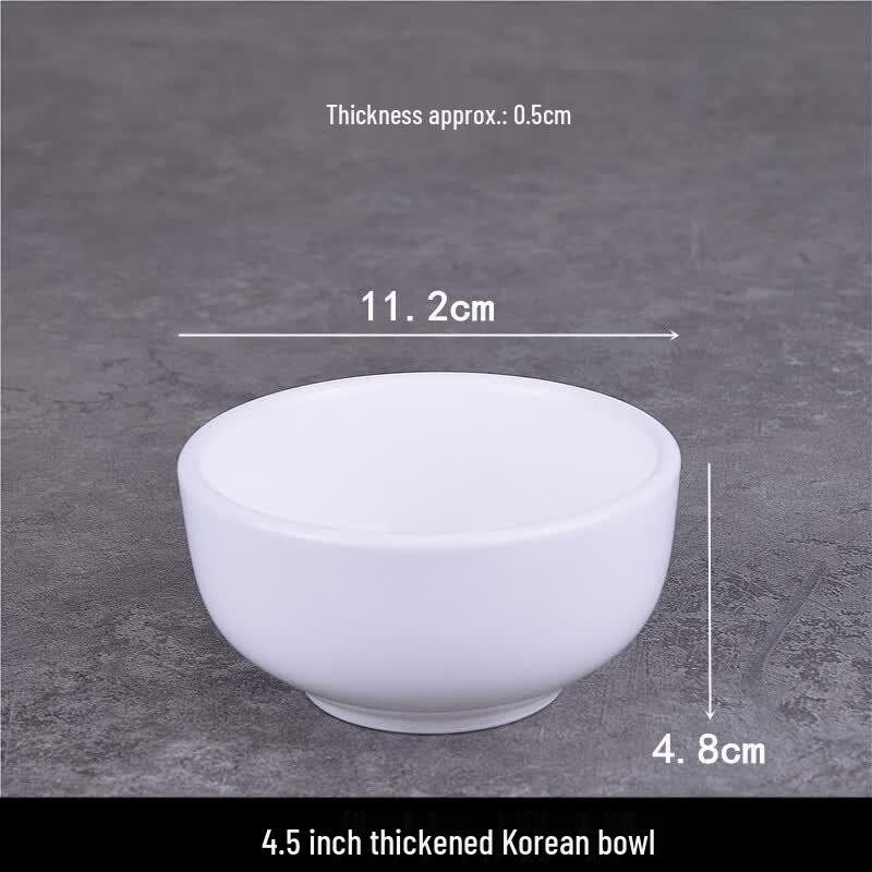 Pure White Ceramic Versatile Serving Bowl