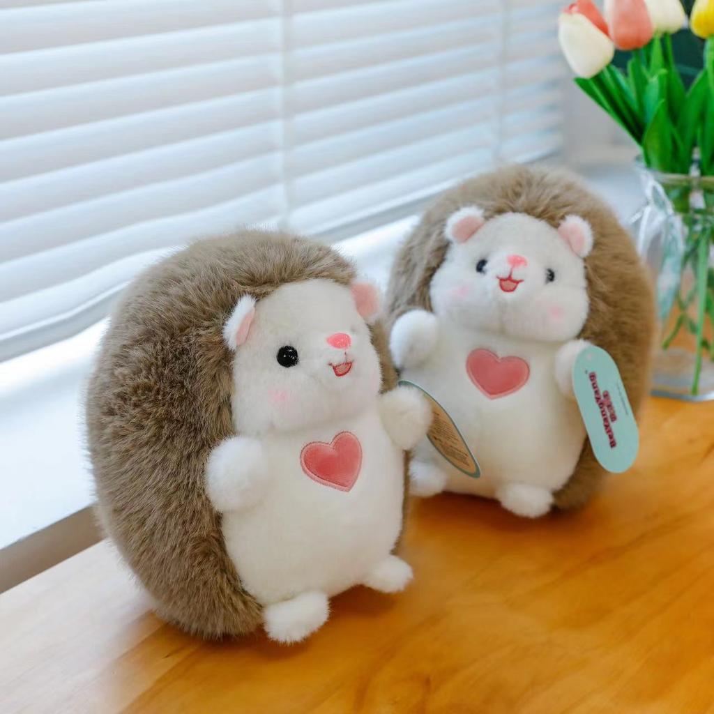 Couple Hedgehog Plush Toy Cute Little Hedgehog Doll Girls Children'S Day Ragdoll Wedding