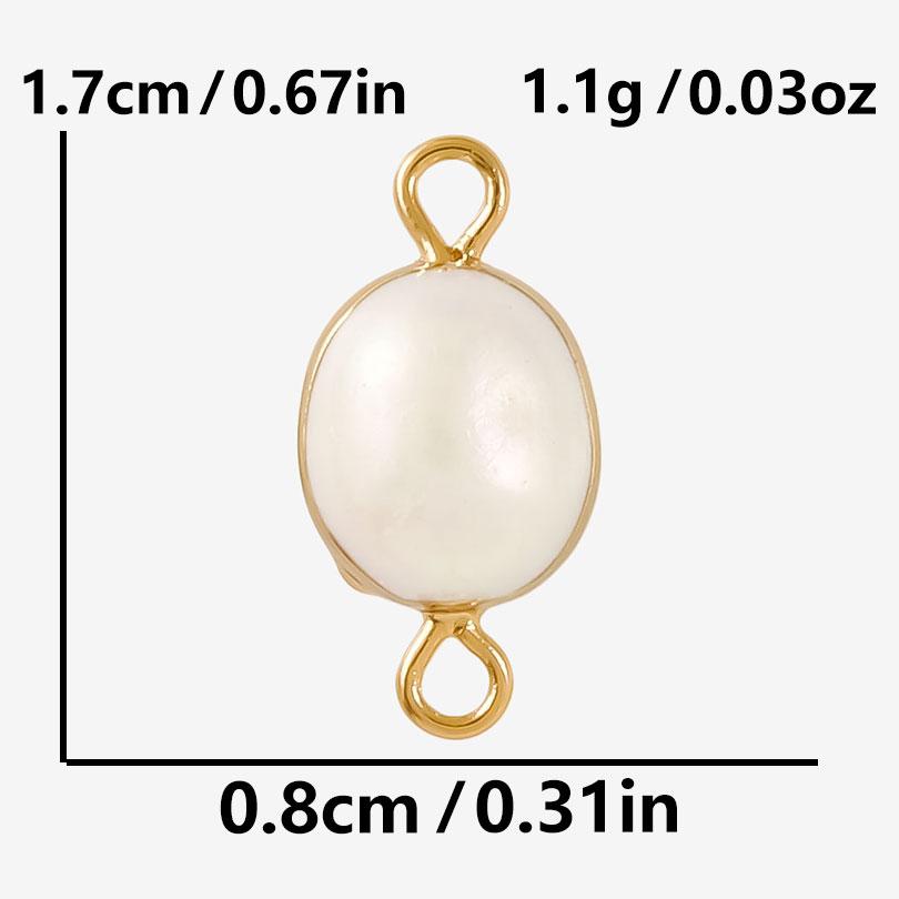 3pcs Real Natural Shell Pendants For Jewelry Making Supplies Geometric Round Cross Star Pearl Charm DIY 304 Stainless Steel Ring