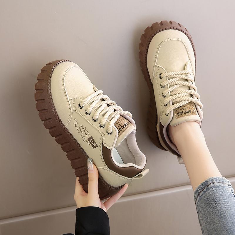 Thick Baseplate Shoes Spring New Shoes Small Size Putian Sports Shoes