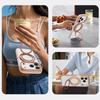 For iPhone 17 Pro Case Rotating Kickstand TPU + TPE Phone Cover Compatible with MagSafe