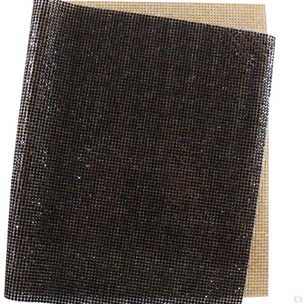 Bling Wrap Crystal Ribbon Strips Rhinestone Mesh Roll Vases for Centerpieces, crafts