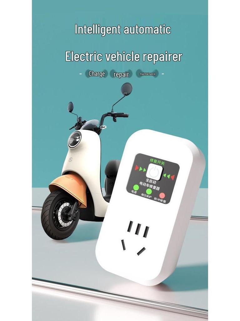 Universal Smart Electric Vehicle Battery Charger and Activator (48V-96V)