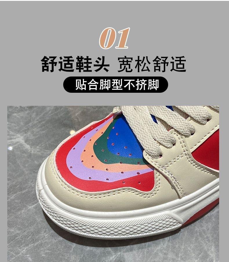 Herbst neue lässige Damenschuhe Mode weiche Sohle Street trendige Mädchen Board Schuhe Studentenschuhe Sportschuhe Reiseschuhe Außenhandel