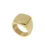 Custom Jewelry Rings Blank Stainless Steel Women Mens Signet Ring Silver Color Size 9 10 11 8 7 6