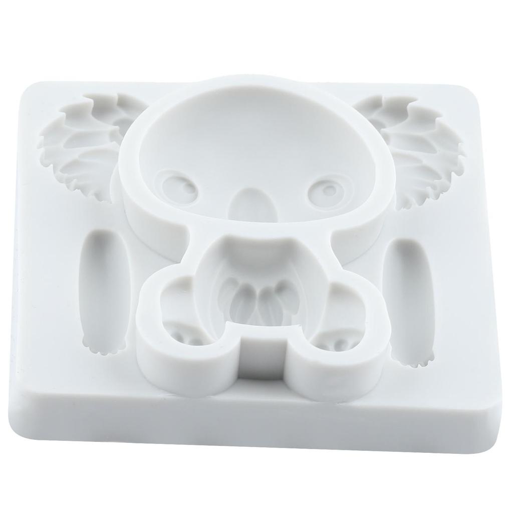 Koala Silikonform Waldtier Fondantformen Kuchen Dekorationswerkzeuge Themenkuchen Dessert Dekoriert Schokoladenbonbonform