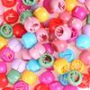 40pcs/set Plastic Mix Colorful Hair Beads Hollow Hair Claw Clips Cute Hair styling tool  Kids