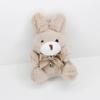 4 Colors Plush Stuffed Animal Rabbit Toy Pendant Keychain for Valentines Day