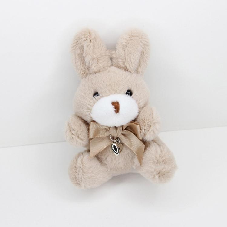 4 Colors Plush Stuffed Animal Rabbit Toy Pendant Keychain for Valentines Day