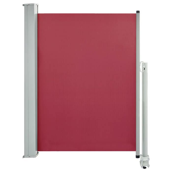 VidaXL Auvent Latéral Rétractable de Patio Store Latéral Brise-vue Abri Soleil Jardin Terrasse Balcon Exterieur Résistant 48342