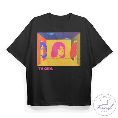 T-shirt Unisexe Tv Girl - T-shirt Tv Girl - Merchandising Tv Girl - T-shirt Unisexe Tv Girl