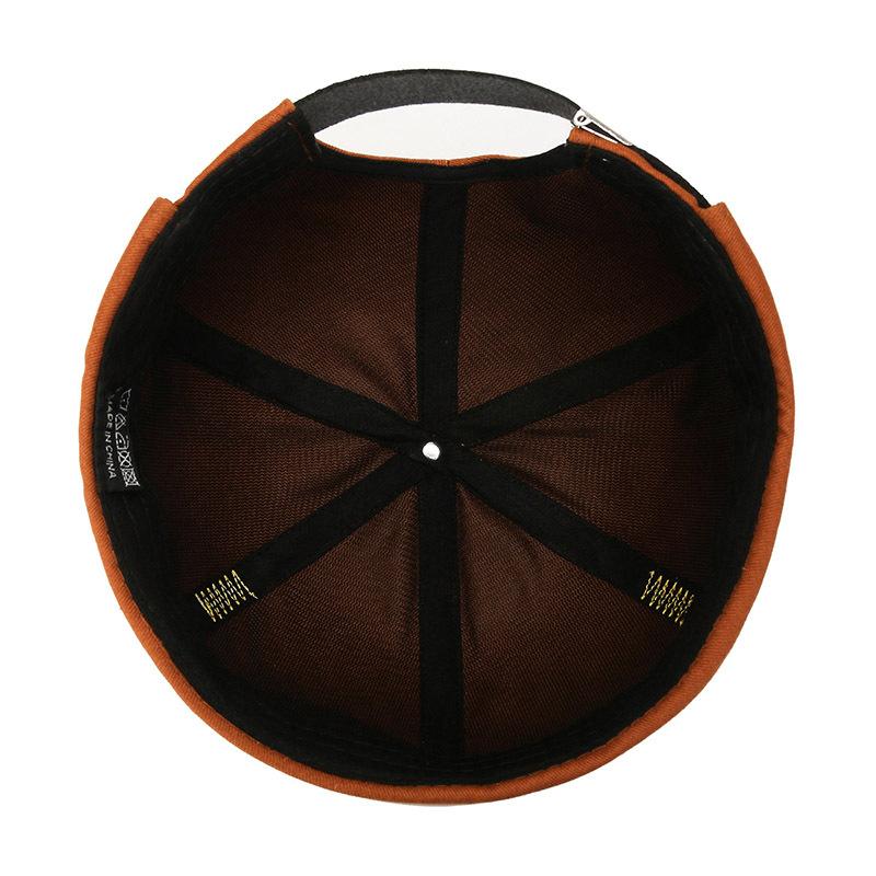 Melon hat children's niche street dance hat personality beanless round hat sailor man