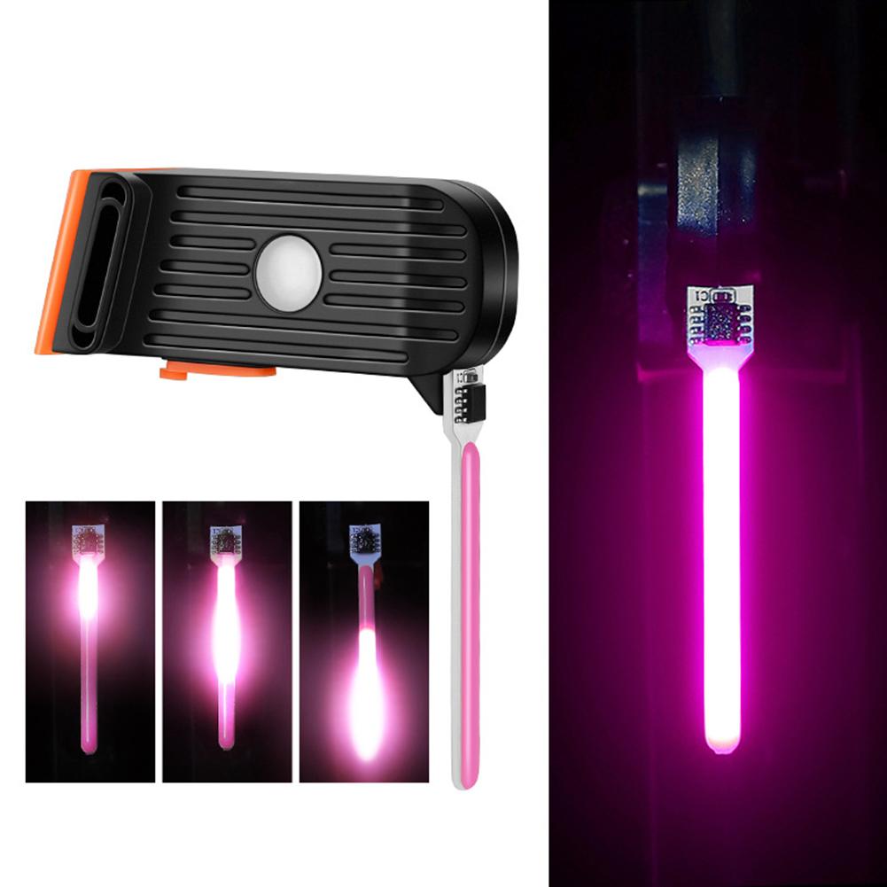 Luz de Bicicleta Recargable por USB Luz de Ciclismo Impermeable