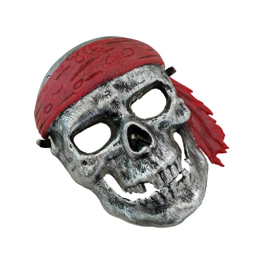 1PC - Prom Mask Pirate Skull Mask Funny Terror Ghost Mask Retro Men and Women Mask