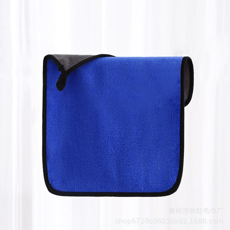 

10 шт. Салфетка для чистки из микрофибры, полотенца для мытья автомобиля, супер впитывающая салфетка для чистки из кораллового флиса, двухслойная утолщенная 10pcs
