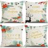 Christmas Pillowcase Combination Multi-patterned Cushion Party Festive Sofa Living Room Pillowcase Pillowcase