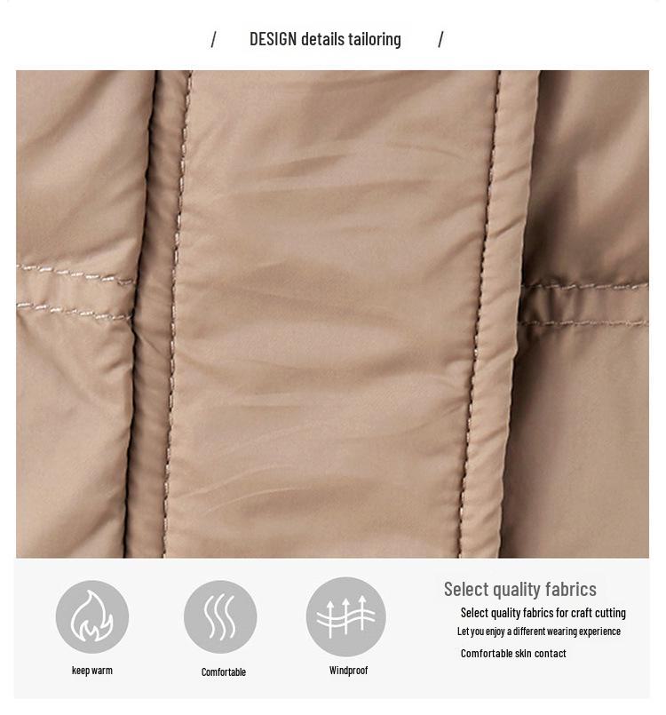 Women's Lightweight Winter Down Jacket - Warm, Fashionable & Casual