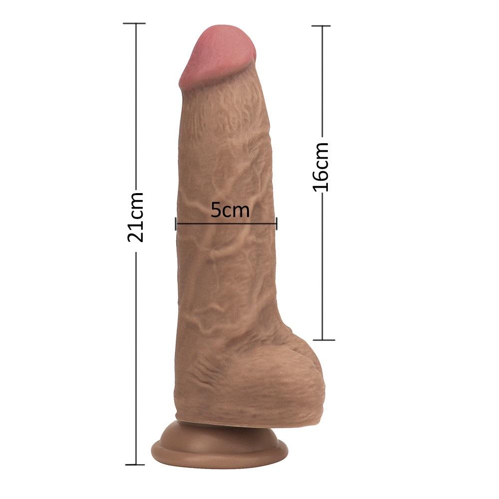 Skin Liquid Silicone Big Huge Dildo Realistic Suction Cup Dick Male Artificial Rubber Penis Sex Toys For Women Cock