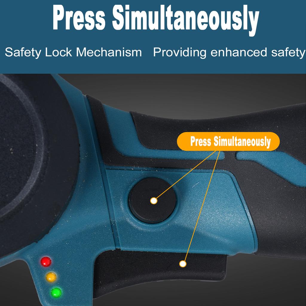 4 inch Mini Electric Chainsaw 16.8V Cordless Chainsaw with 2pcs 1500mah Battery Safety Lock for Tree Branches Cutting,