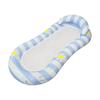 Inflatable Summer PVC Floating Bed with Sunshade and Backrest