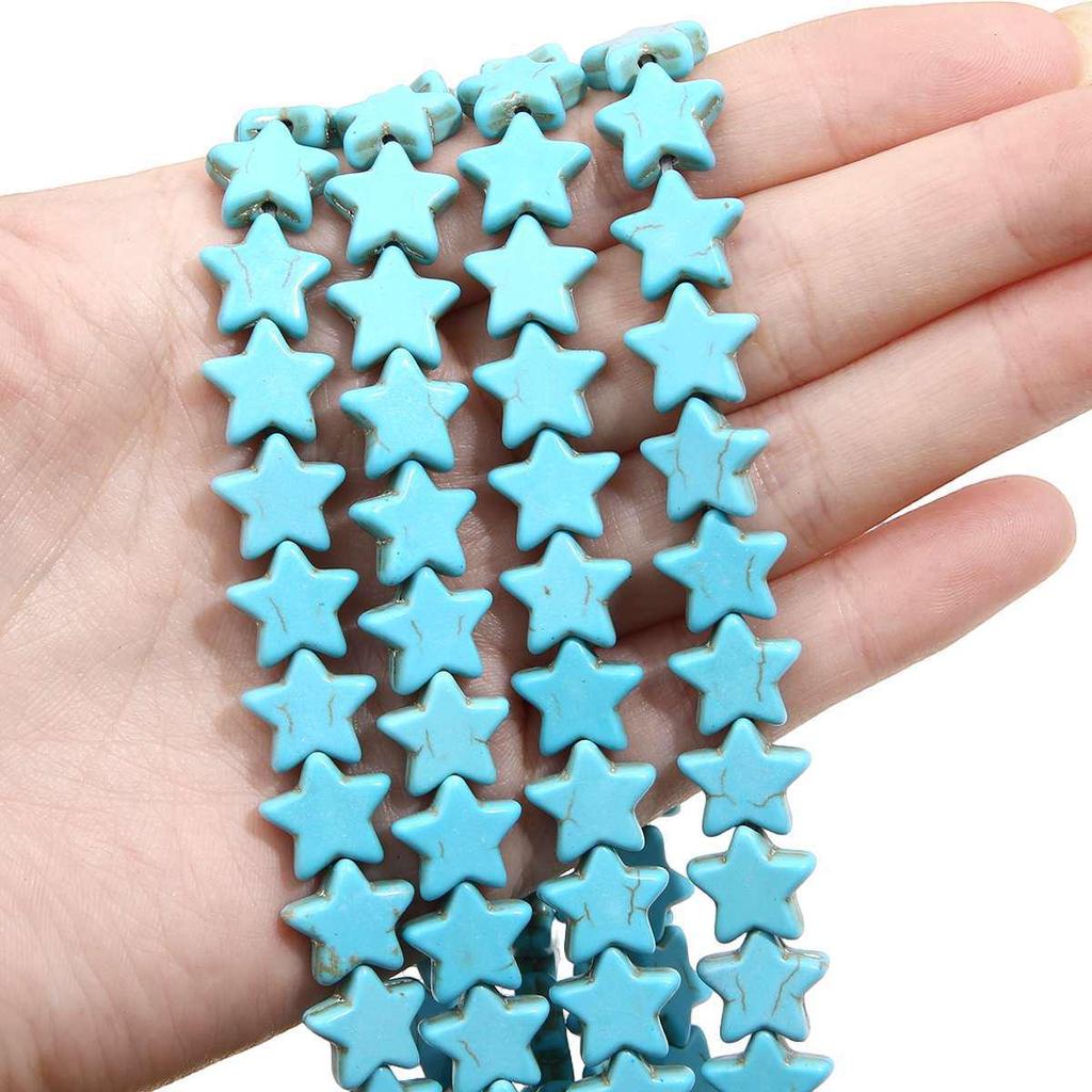 Synthetic Blue Turquoise Beads: DIY Jewelry Twisted, Special-Shaped, Animal, Abacus Spacer, and Scattered Beads