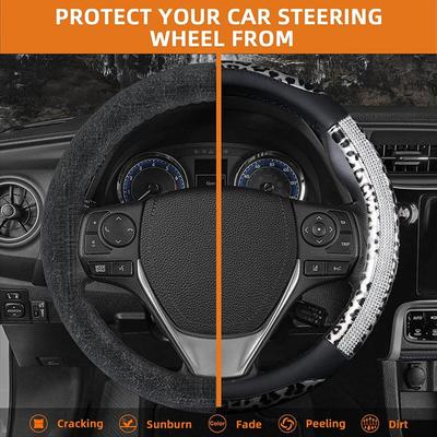 Mikrofaser-Leder-Lenkradbezug, 15 Zoll, universell passend für GOLF IV (1J1) Für GOLF IV Variante(1J5)
