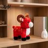 Chinese New Year Mascot Sheep Doll Toy Auspicious Plush of The Cloud Lucky for Kids Embroidery