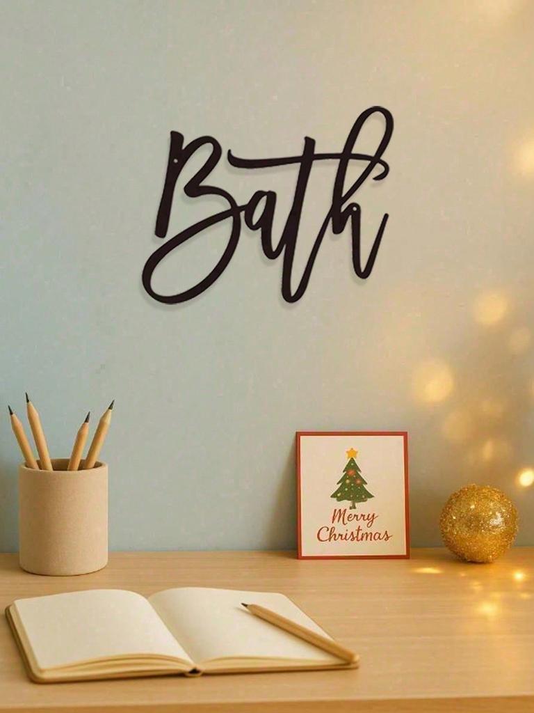 Vintage Metal Wall Sign Rustic Farmhouse Decor Waterproof Plaque Shabby Chic Wall Art Gift