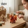 Patchwork Nähen Starter-Set Highland-Kuh-Set für Erwachsene Anfänger, DIY Handgemachte Stoffpuppen Bastelkunst und Zubehör Mädchen mit vorgeschnittenen Materialien