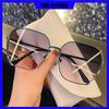 משקפי שמש חדשים לנשים Ins אופנה בסגנון קוריאני משקפי שמש אופנתיים לנשים הגנת UV
