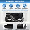 Car Front Bumper License Plate Bracket Frame Mounting Holder For Chevrolet Silverado 2500 3500 HD 2024-2025 85650573 GM1068256