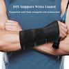 Sports Wrist Brace Support Splint for Carpal Tunnel Pain Relief and Injury Recovery with Adjustable Strap