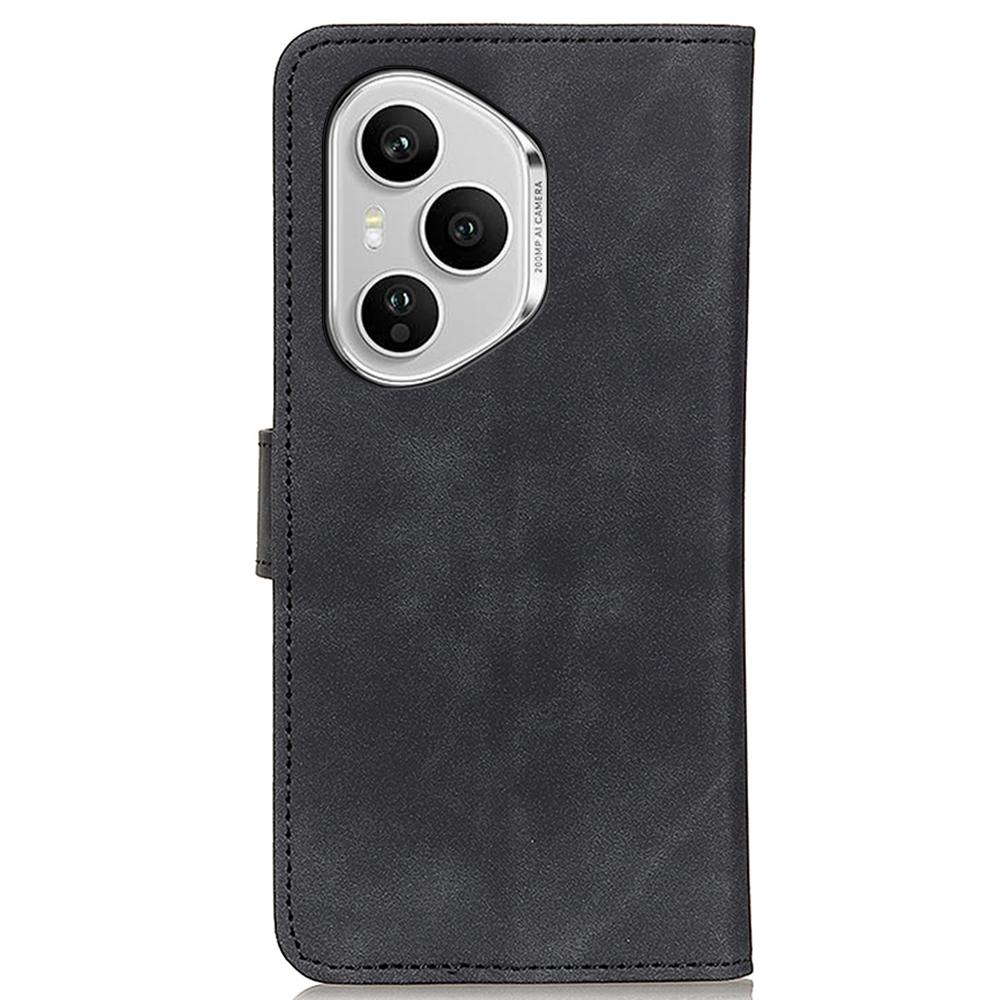 KHAZNEH For Honor 400 Pro 5G (Global) Case PU Leather Retro Texture Phone Cover