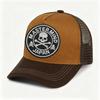 Embroidered cap Men's high-top mesh baseball cap Women's enlarged deepened hat Summer breathable driver's hat