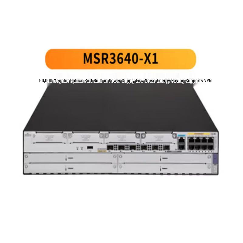 

H3C MSR3600 Series Enterprise VPN Router