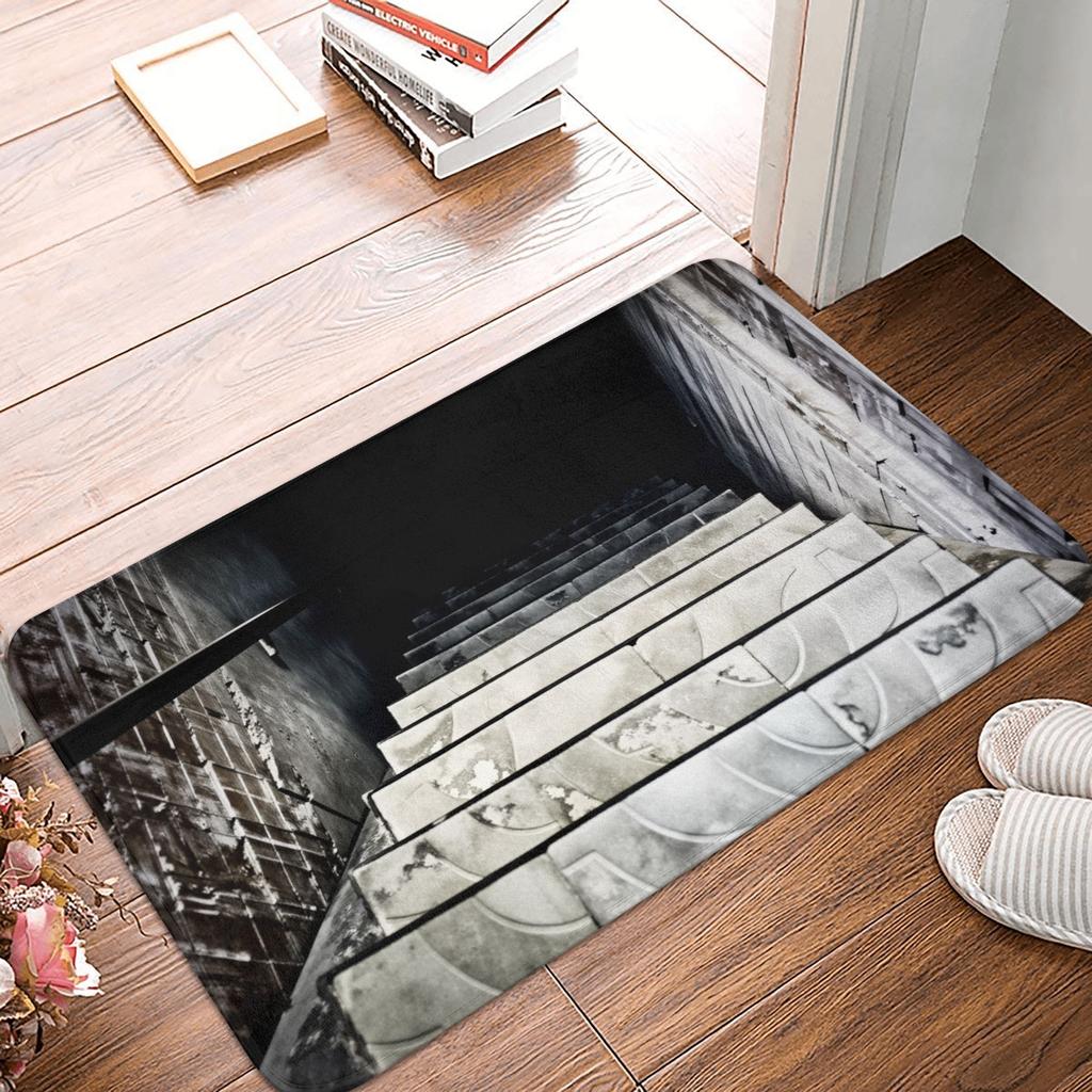 3D Optical Illusion Bear Doormat Non-Slip Bath Kitchen Mat Living Room Floor Door Entrance Carpet Rug