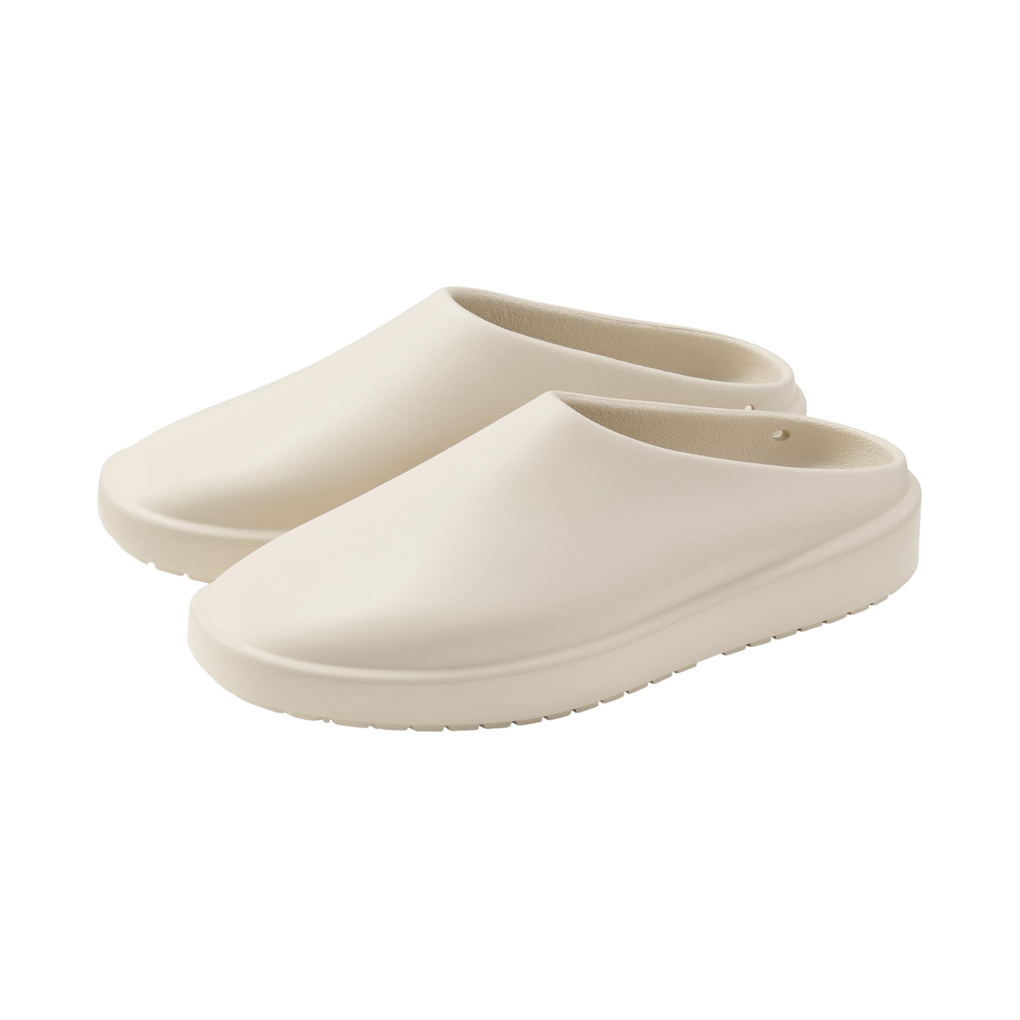 

MUJI формованные сандалии-сабо унисекс для взрослых EKB31A4A светло-бежевый M