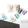 Hollow Dovetail Clip MultiColor Long Tail  Clips Paperclip Office Decorative Tool