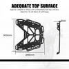 NICECNC Para Yamaha Tenere 700 Bagageiro Suporte para Bauleto Suporte de Carga Para Yamaha Tenere 700 2019-2024 2020 2021 2022 2023