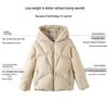 2023 Girls' Korean-Style Down Jacket: Warm, Cold-Proof Coat for Medium and Large Children, Autumn/Winter Edition
